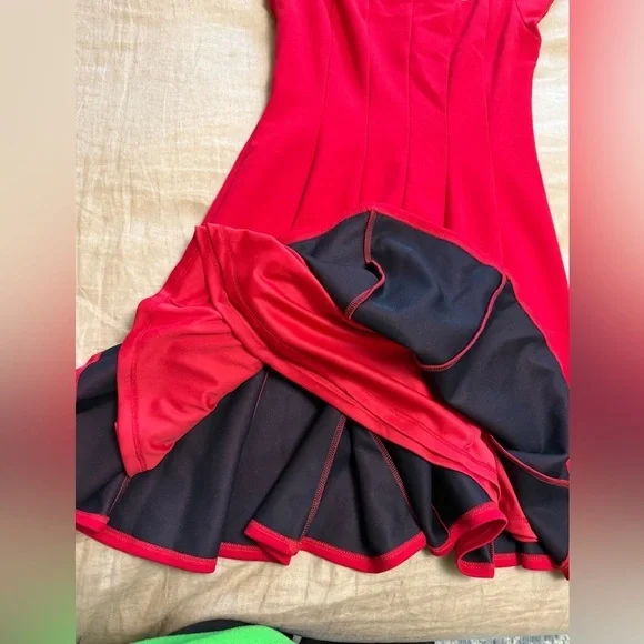 Anthropologie Bailey 44 Vibrant Red Mini romantic Dress - Picture 6 of 14